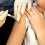Gardasil shot in arm
