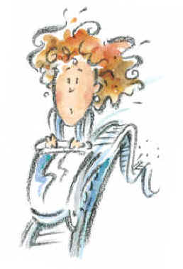 scared roller coaster ride